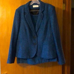 Jacket and skirt suit